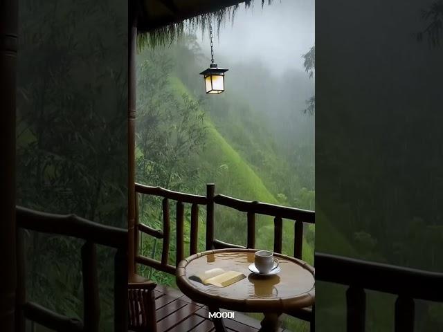 Drift Away to the Sound of Rain #NatureAmbiance #CalmShorts