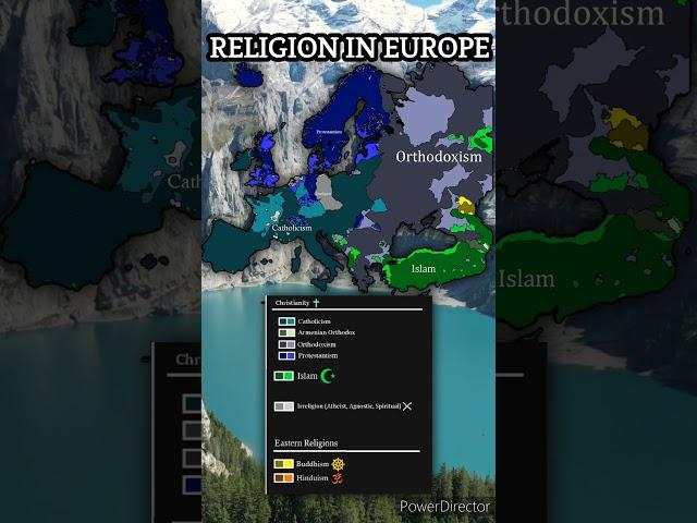 #history #europe #europehistory #map #mapping #christian #christianity #islam #muslim #muslims