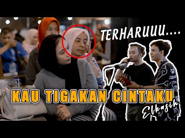 Kau Tigakan Cintaku - Elkasih (LIVE NGAMEN) - ZINIDIN ZIDAN FT. MUBAI