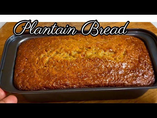 Sweet Plantain Bread, moist & flavorful, easy & simple