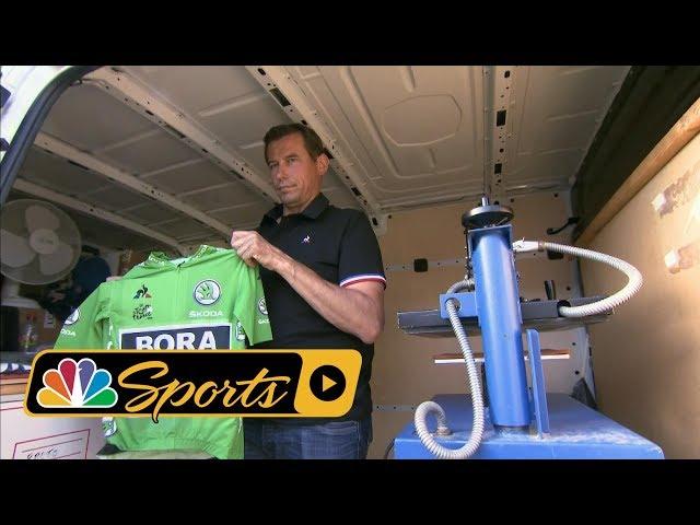 Tour de France 2018: How is the leader's jersey made? I NBC Sports