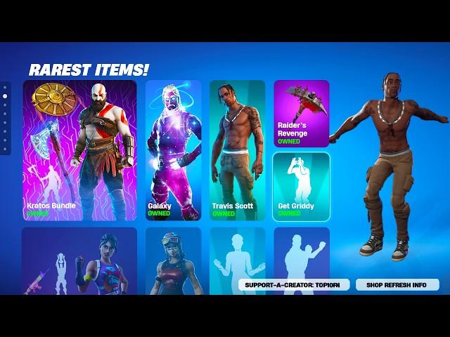 50 RAREST Fortnite Items!