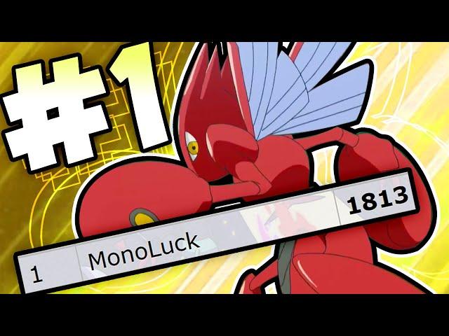 RANK #1 WITH SCIZOR, I AM THE GREATEST MONOTYPE RANDBATS PLAYER