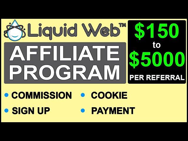 LiquidWeb Affiliate Program | Earn Money from LiquidWeb.com