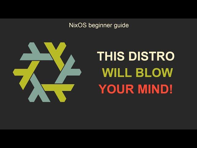 NixOS beginner guide