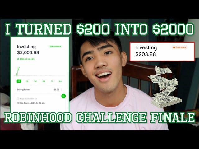 I Turned $200 into $2000! | 1000% PROFIT IN A WEEK!