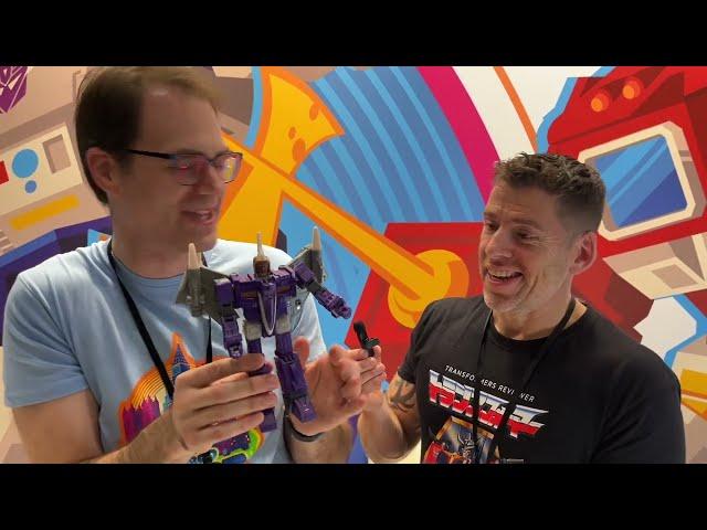 Talking transformers with Evan Brooks from Hasbro! Combiners Prototypes reissues crossovers & more