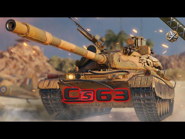 Der BI-TURBO von World of Tanks - CS 63 GunMark Grind