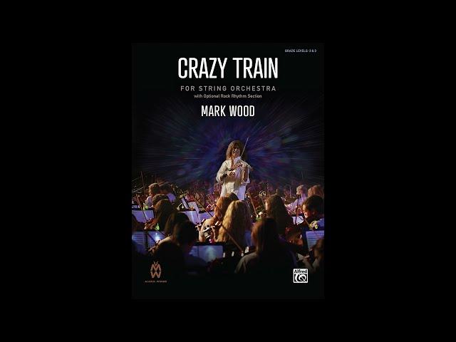 Crazy Train, arr. Mark Wood – Score & Sound