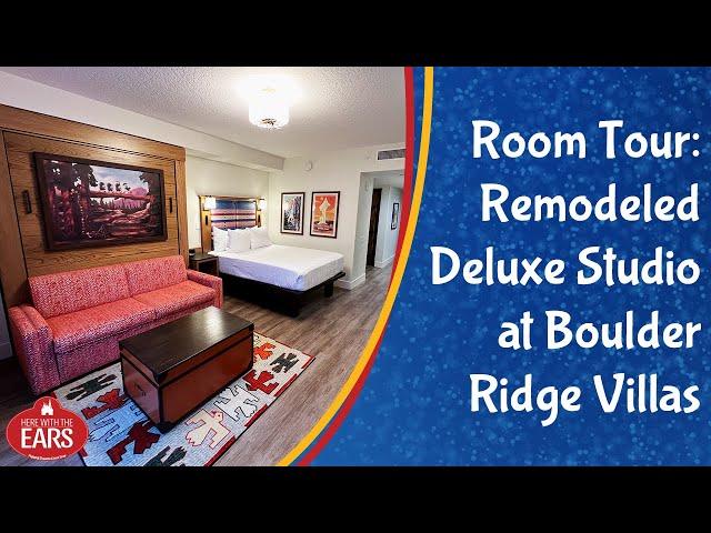 Boulder Ridge - NEW Refurbished Deluxe Studio - Room Tour