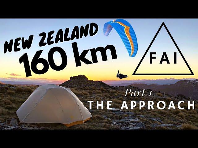 160km Backcountry Triangle | Part 1 The Approach | Vol Biv Paragliding New Zealand