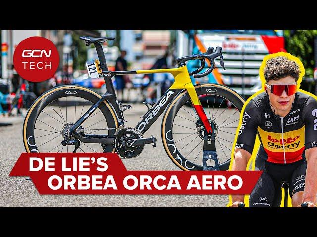 Arnaud De Lie's Orbea Orca Aero Pro Bike | Tour De France 2024