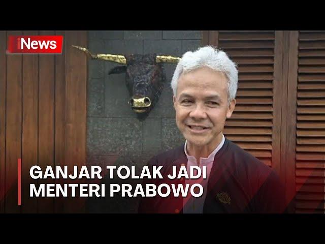 Ganjar Pranowo Tolak Keras Jika Dapat Tawaran Menteri Prabowo