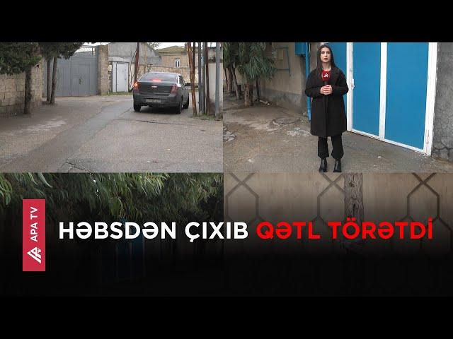 Maştağa qəsəbəsində qətl hadisəsi baş verib – Oğul ögey anasını öldürüb – APA TV