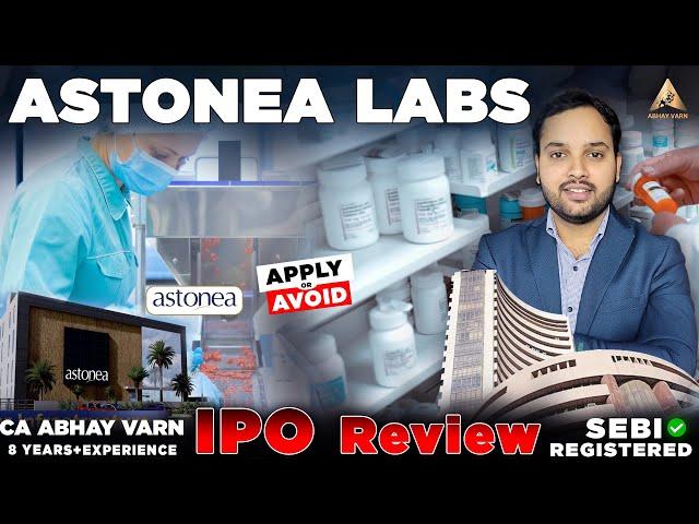 Astonea Labs IPO Review | Astonea Labs IPO GMP | Astonea Labs IPO #ipo #gmp #bse #smeipo