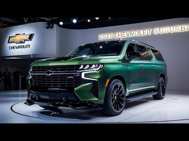 All New Redesign 2025 Chevrolet Suburban Officially Revealed | Everything You Need To Know!!