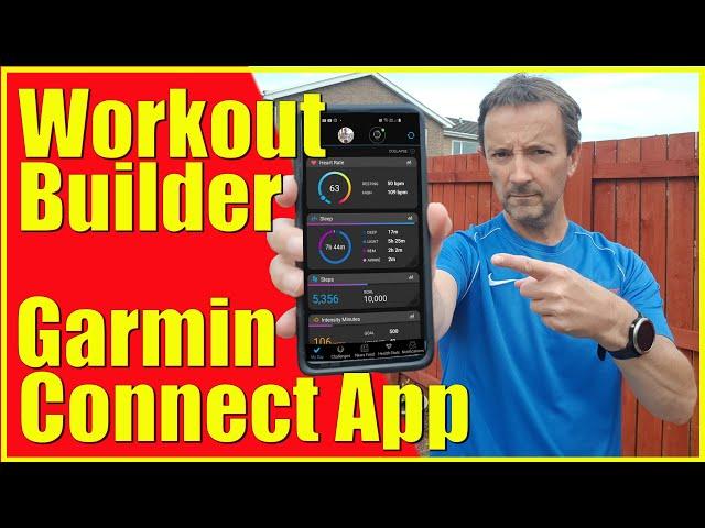 Create Custom Workouts in Garmin Connect App (Smash Your Goals)