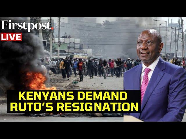 Kenya Protests LIVE: Violent Protests Surge | Kenyans Call for Ruto's Removal After Tax Bill Dropped