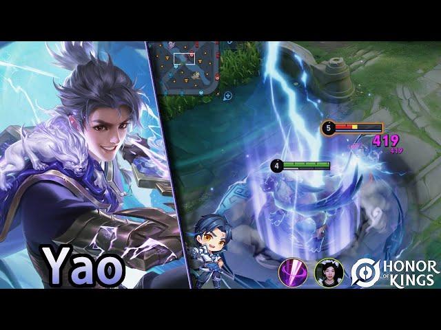 Honor of Kings（Yao）This is Yao's best skin.｜Esta é a melhor skin de Yao.