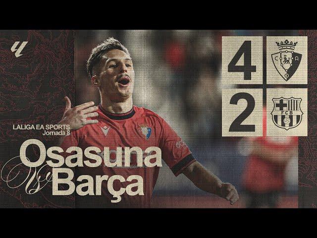 Resumen del Osasuna 4-2 Barcelona | Club Atlético Osasuna