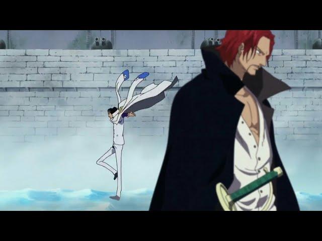 Aokiji and Kizaru tracking Luffy although Shanks is hurting (English Sub)