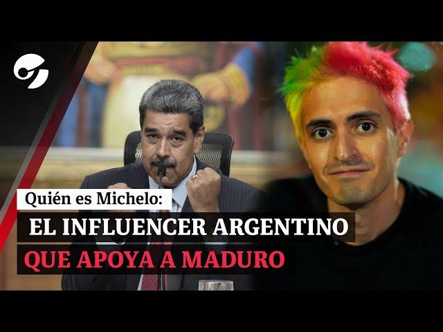 QUIÉN ES MICHELO, el influencer argentino que APOYA A NICOLÁS MADURO en Venezuela