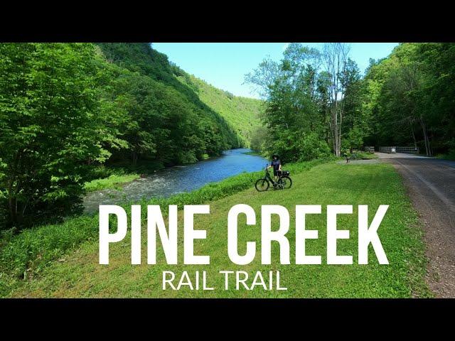 Biking Pennsylvania:  The Pine Creek Rail Trail -- Grand Canyon of PA