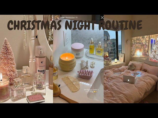 ️Christmas Night Routine ||COMPMAS #2