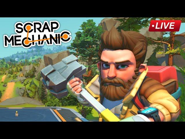 Saturday Building in Scrap! (Scrap Mechanic)