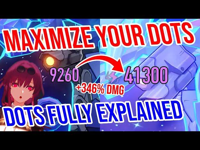 How to Maximize your DOTs! Ultimate DOT Guide for Kafka and Others! Honkai Star Rail