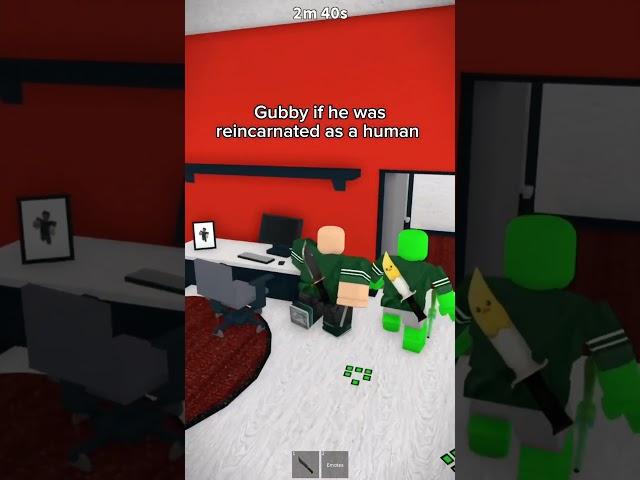 Gubby |Roblox Murder Mystery 2 shoutout to @itsPlafr