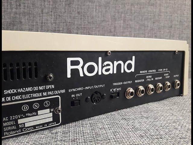 Roland CR-8000_RHYTHM-DRUM MACHINE 80's #02