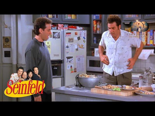 Kramer is a bad cook | Seinfeld