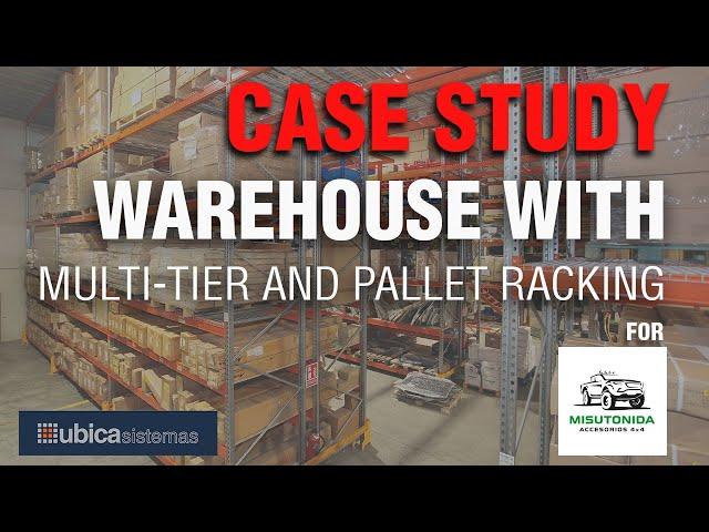 Multi-tier and Pallet Racking to store accessories for off-road vehicles | Case study