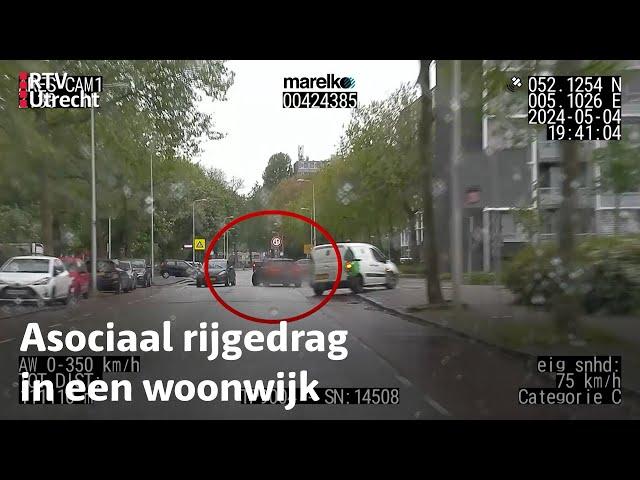 Snelle Audi misdraagt zich in Overvecht | RTV Utrecht