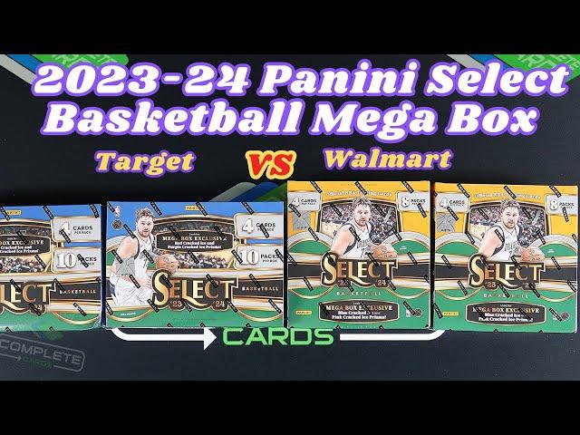 Sleeper Product ! 2023-24 Panini Select Basketball mega box Target vs Walmart