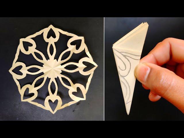 Paper Cutting Wall Hanging | Easy Paper Design | Paper Craft