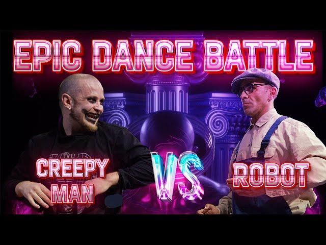 Bartez vs Ramon animation dance battle (robot dance battle)  back to the future battle 2024