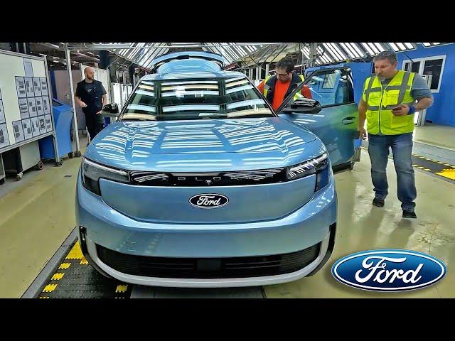 Ford Explorer Production - This is How the Germans make electric SUV