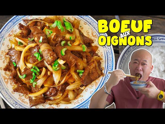 Boeuf aux oignons - Le Riz Jaune