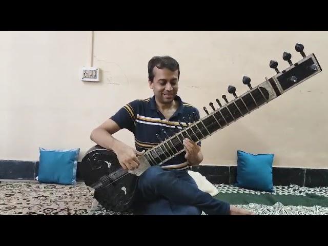 O Sajana | Smt Lata Mangeshkar ji | Salil Chaudhary ji | Sitar Cover | Sameep Kulkarni |