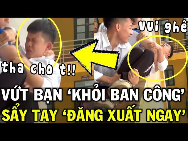 Nhóm H/S bày trò đùa C.HẾT NGƯỜI, coi thường MẠNG_SỐNG bạn học khiến CĐM dậy sóng | Tin Việt 2 Phút