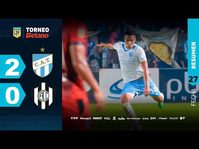 ATLÉTICO TUCUMÁN 2 - 0 CENTRAL CÓRDOBA I Resumen del partido | #TorneoBetano 2024