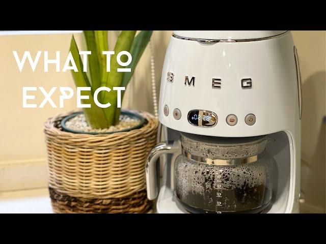 SMEG Drip Filter Coffee Machine Unboxing and How to Use