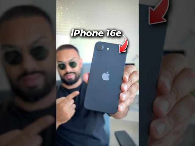 iPhone 16e - 5 Things You NEED To Know!  #SHORTS