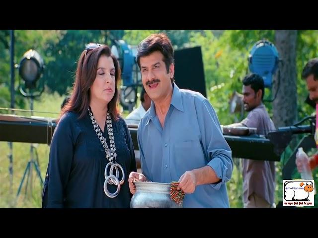 Khichdi movie - Making movie with Farah Khan - Bollywood comedy -  Hindi comedy clips - Part 4