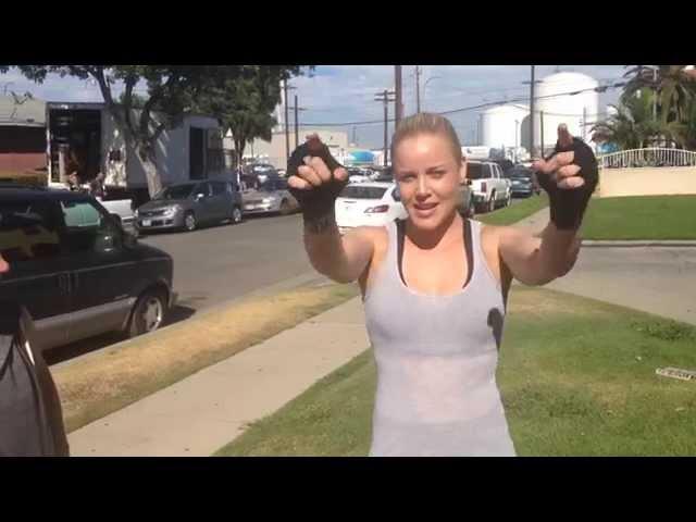 ABBIE CORNISH ALS ICE BUCKET CHALLENGE 2014