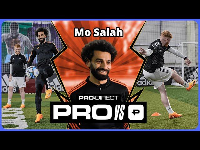 Can we beat the EGYPTIAN KING?!  Pro vs Pro:Direct ft. Liverpool's Mo Salah