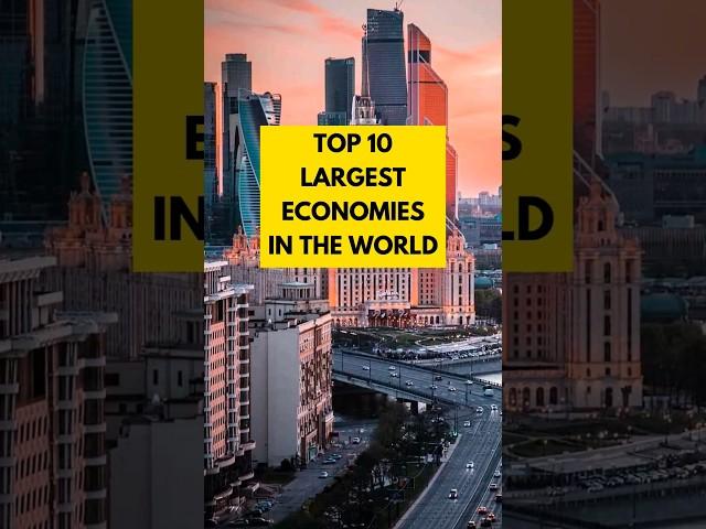 Top 10 largest economies in the world #largesteconomies #shorts #toplist #top10 #topcountries