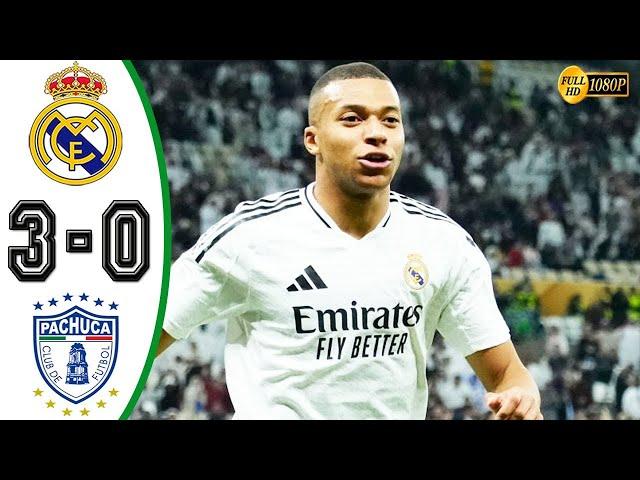 Real Madrid vs Pachuca 3-0 Resumen Y Goles | Copa Intercontinental 2024 HD